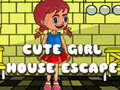 Cluiche Cute Girl House Escape