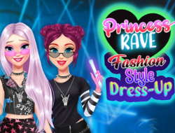 Game Princesses Rave Fashion Style Dress Up online