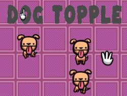 Game Dog Topple online