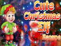 Cluiche Cute Christmas Elf Escape 