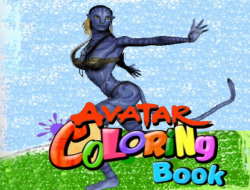 Game Avatar Coloring Book online.