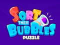 Cluiche Sort Them Bubbles Puzzle