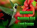 Game Wonderful Humming Bird Land Escape