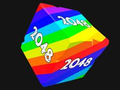 Game Cubes 2048 3D with Numbers