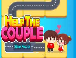 Game Help The Couple Slide puzzle online.