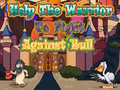 Game Help The Warrior To Fight Against Bull 