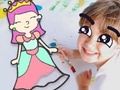 Game Coloring Book: Prince And Princess