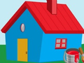 Game Coloring Book: House