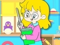 Game Coloring Book: Teacher