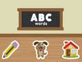 Cluiche ABC words