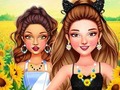 Game Celebrity Sunflower Shine Looks