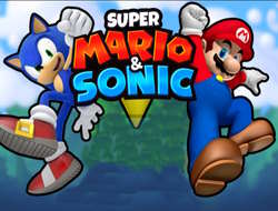 Game Super Mario and Sonic online.
