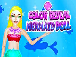 Game Color Reveal Mermaid Doll online.