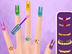 Game Sisters Nails Design 2 online.