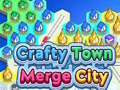 Cluiche Crafty Town Merge City