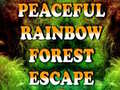 Game Peaceful Rainbow Forest Escape 