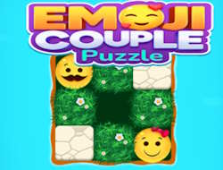 Game Emoji Couple Puzzle online.