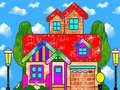 Game Coloring Book: House