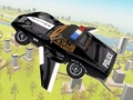 Cluiche Flying Car Game Police Games