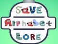 Game Save the Alphabet lore
