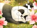 Game Jigsaw Puzzle: Sleeping Panda