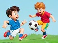 Game Coloring Book: Kick Ball online