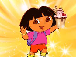 Game Ice Cream Maker With Dora online.