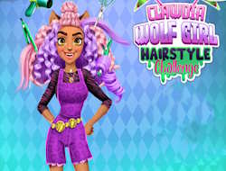 Game Clawdia Wolfgirl Hairstyle Challenge online.
