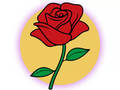 Game Coloring Book: Rose