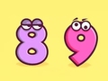 Game Coloring Book: Number 8-9