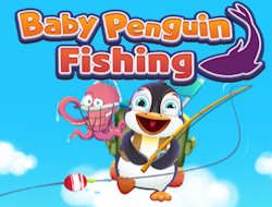 Game Baby Penguin Fishing online.
