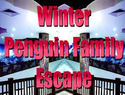 Game Winter Penguin Family Escape online.