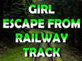 Game Girl Escape From Railway Track