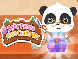 Game Baby Panda Kids Crafts DIY  online.