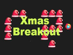 Game Xmas Breakout online.