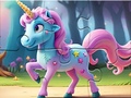 Game Jigsaw Puzzle: Magic Forest Unicorn