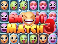 Game Emoji Match 3 online.