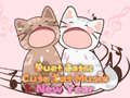 Cluiche Duet Cats: Cute Cat Music New Year