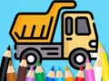 Cluiche Coloring Book: Dump-Truck