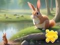 Game Jigsaw Puzzle: Rabbit And Squirrels