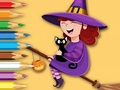 Cluiche Coloring Book: Trainee Witch