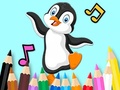 ເກມ Coloring Book: Dancing Penguin