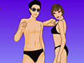 Game Seaside Walking couple
