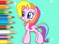 Game Coloring Book: Shining Pony