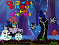 Game Digital Circus Jeep Adventure online.