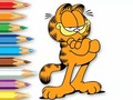 Cluiche Coloring Book: Garfield Hamburger