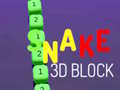 Cluiche Snake 3D Block