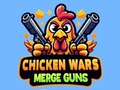 Cluiche Chicken Wars Merge Guns