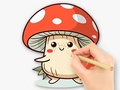 Cluiche Coloring Book: Mushroom