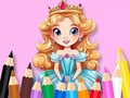 Cluiche Coloring Book: Flower Princess